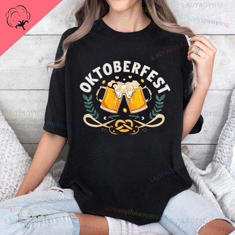 2024 Y2k Oktoberfest Bavarian Munich Beer Unisex Tshirt Octoberfestbeer Graphic Outfits Drinki Lover Tops Streetwear Harajuku Tee