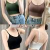 Женский бесшовный повседневный спортивный бюстгальтер, укороченный топ, майки, бюстгальтер для сна, дышащий дышащий бюстгальтер для девочек