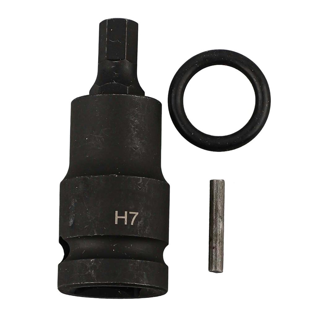 Reliable 12 Inch Wrench Hex Socket Head Adapter Made of Chrome Vanadium Steel for Electric and Pneumatic Tools H4H14
