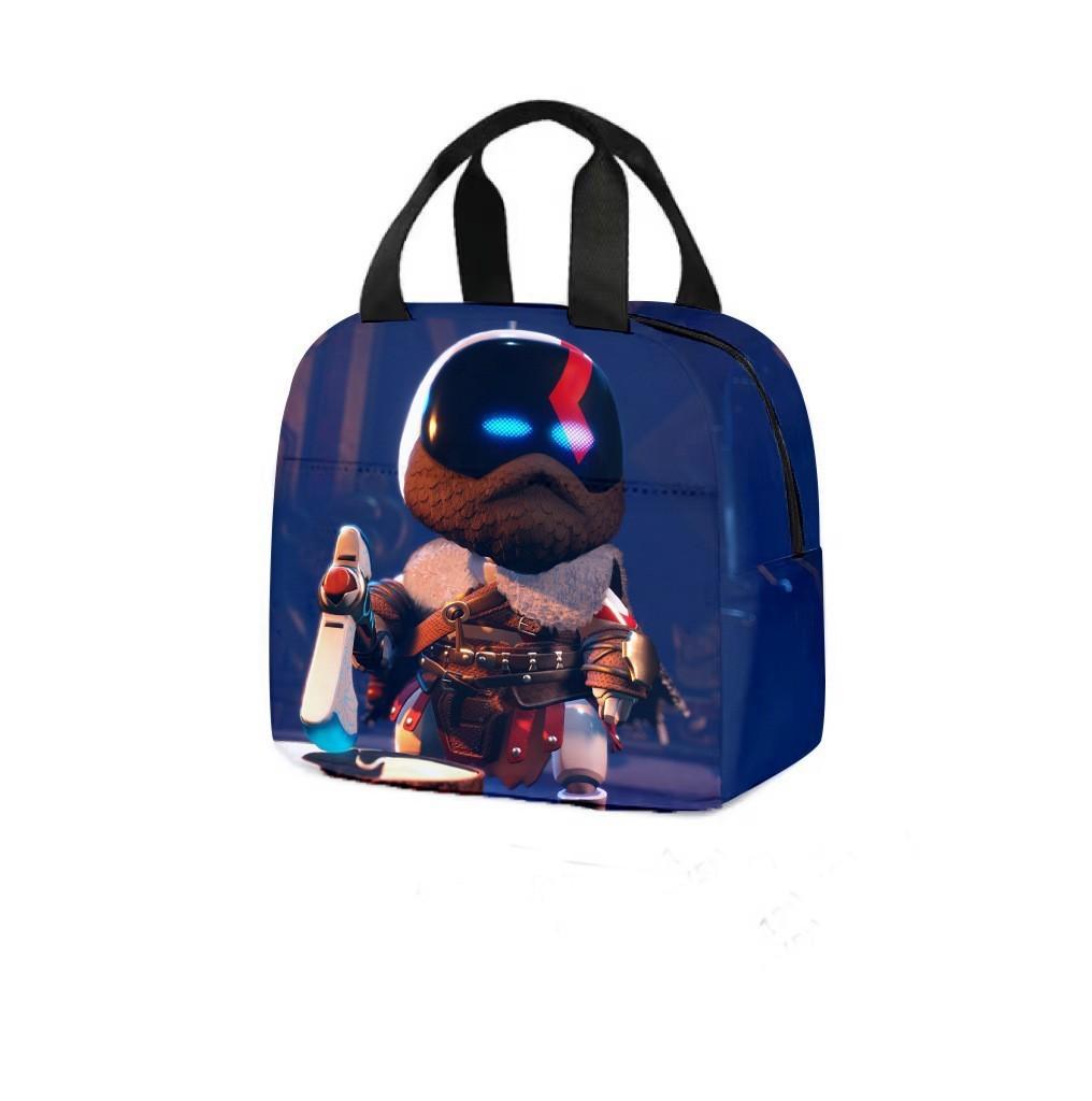 Universe Robot 3d Astro Bot Handbag Insulated Bag Cooler Capacity Lunch Bags