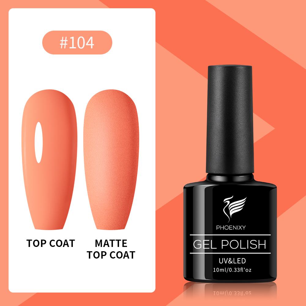 PHOENIXY 10 мл Гель-лак Полуперманентный Гель-лак Цвет Замачиваемый УФ LED Гель Материал для Нейл-арта