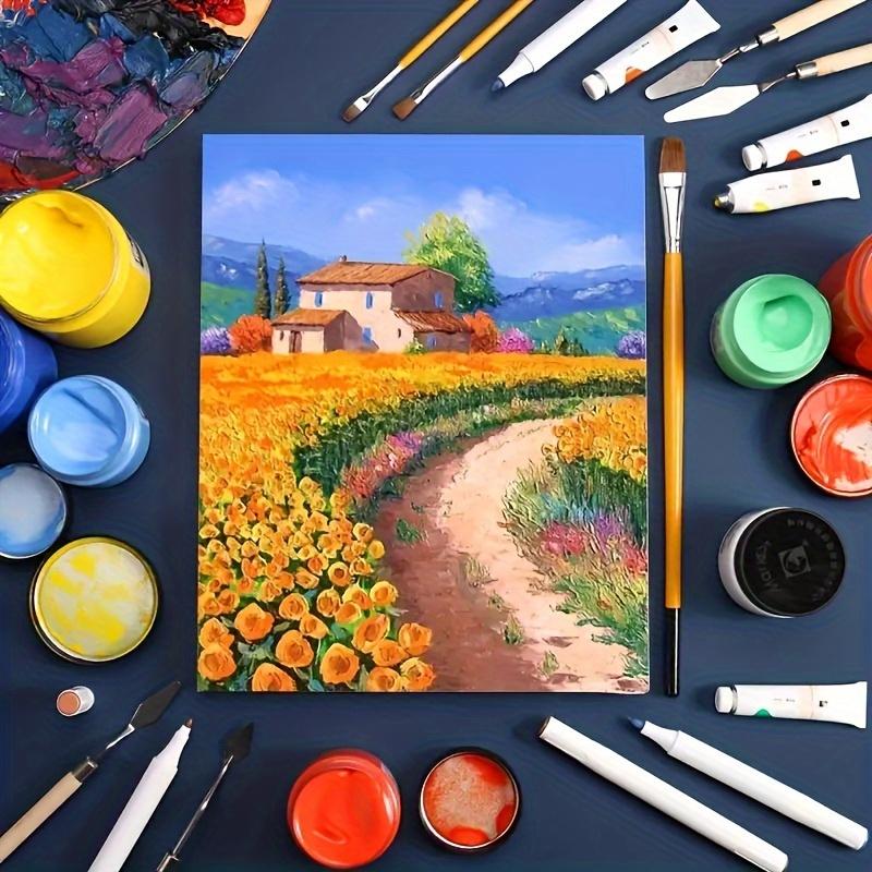10 шт. холст панели для рисования 9x12 дюймов белый художественный холст поставки для профессионалов художников-хобби студентов и взрослых