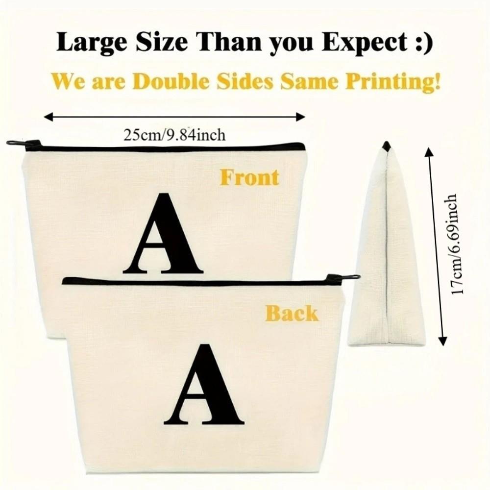Double-sided Printed Toiletries Organizer Floral Cosmetics Storage Bag Outdoor Use