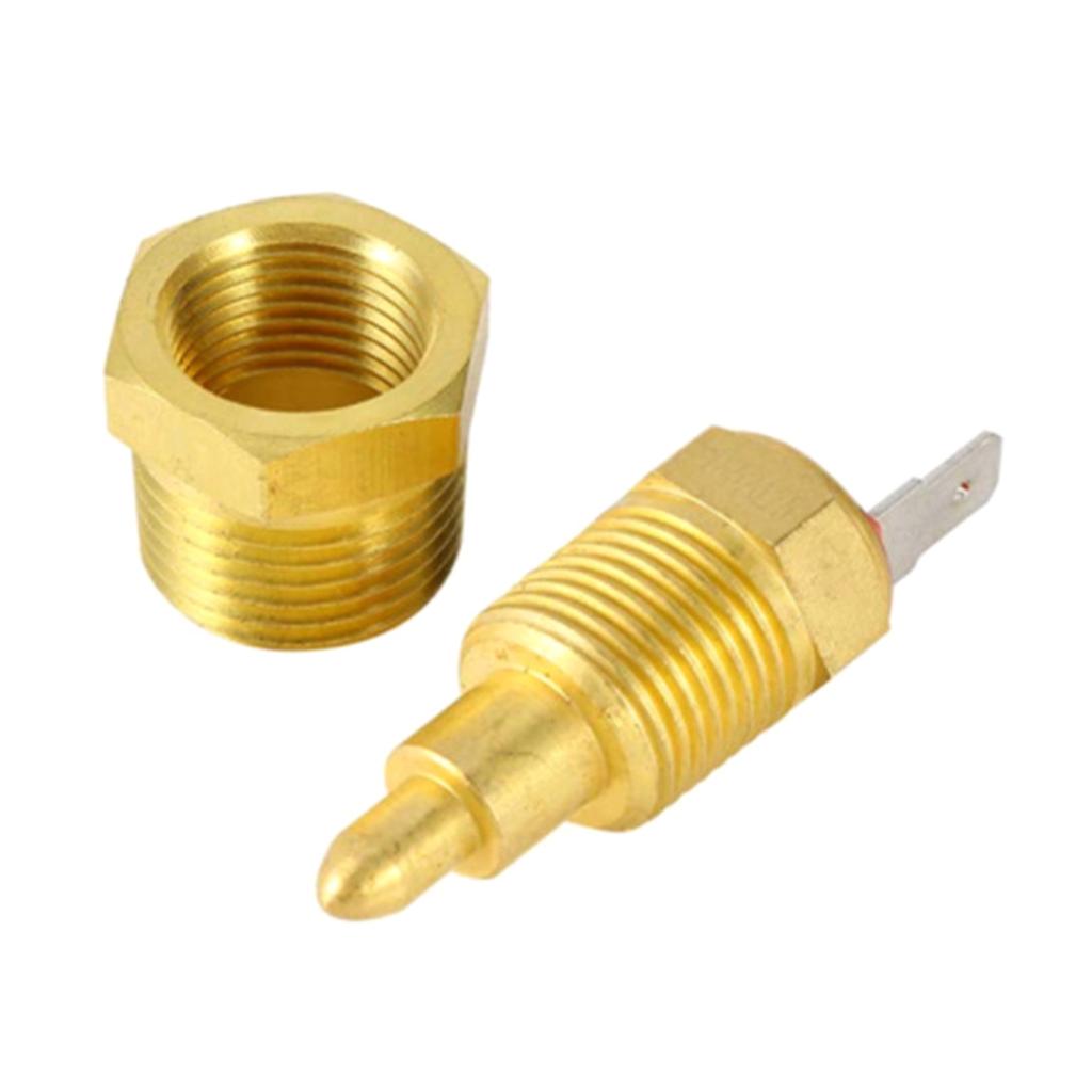 Electric Radiator Coolant Fan Water Temperature Thermostat Switch Temp Sensor Compatible For Quad Motorcycle Accessories