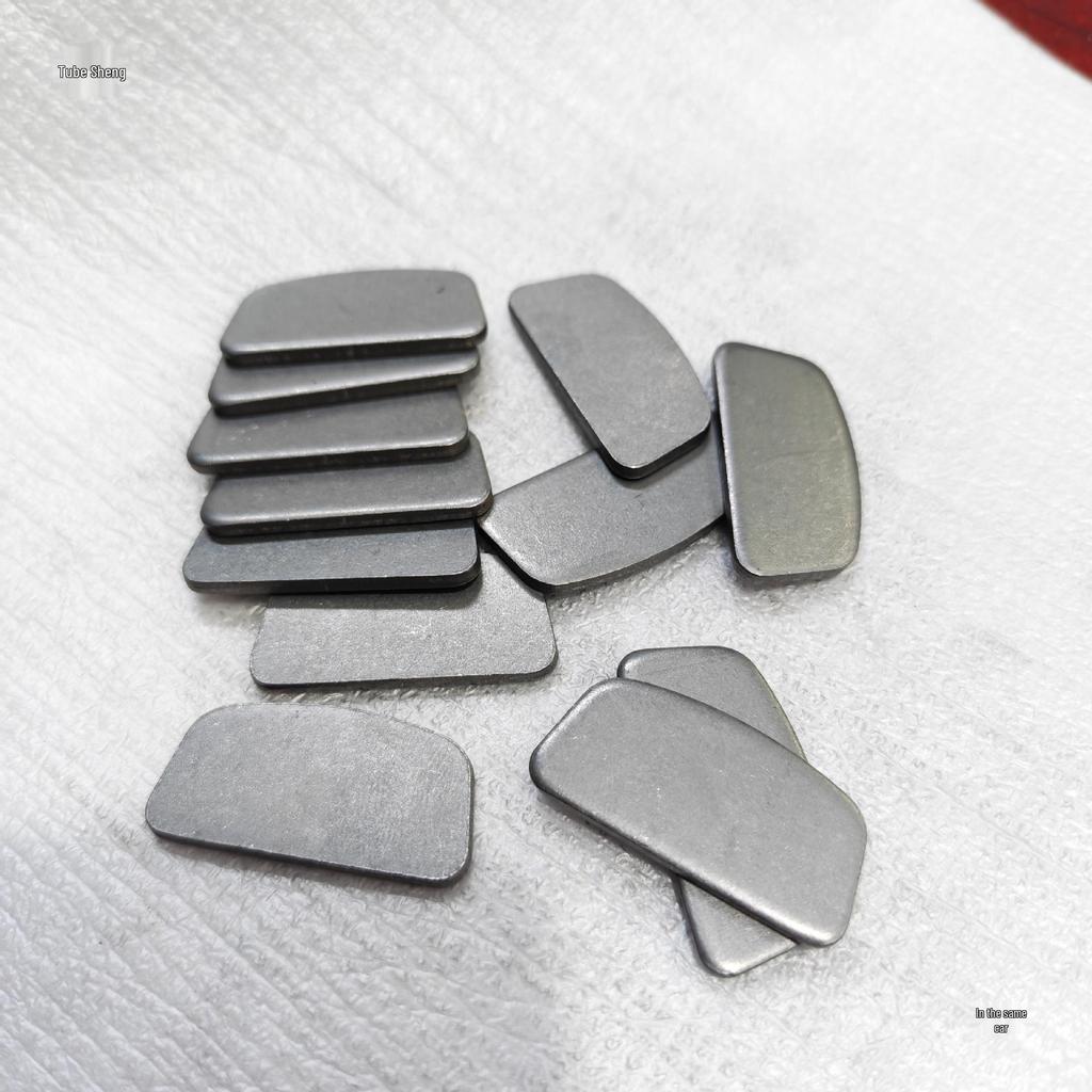 Stainless Steel Oval Tube Handle Seal Piece - Welded Flat Tooth Cover