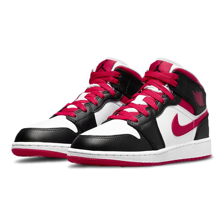 Jordan 1 Mid Very Berry GS 554725-016