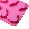 Kitchen Baking Molds 3D Cartoon Playing Card Mold Silicone Cake Mold Fondant Chocolate Candy Mold DIY Different Cake Decoration