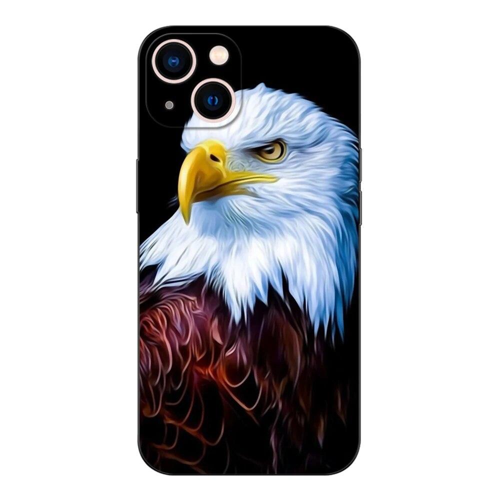 Чехол для телефона Eagle для iPhone Samsung Galaxy Redmi Xiaomi Oppo OnePlus Note SA 7 8 9 10 11 12 13 14 20 21 22 23 53 54 Pro Max Plus Ultra TPU Soft