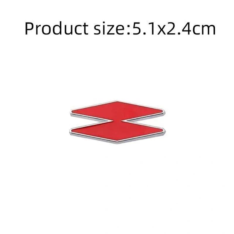 3D Metal GT RS Line Emblem Badge Rear Trunk Side Sticker Decals for Renault Logan Clio Megane Captur Twingo Duster Kadjar Z111