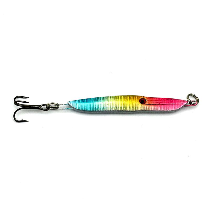 1pc HENGJIA Metal Lead Lure with 6# Hook Jig Bait for Bass Pike Trout