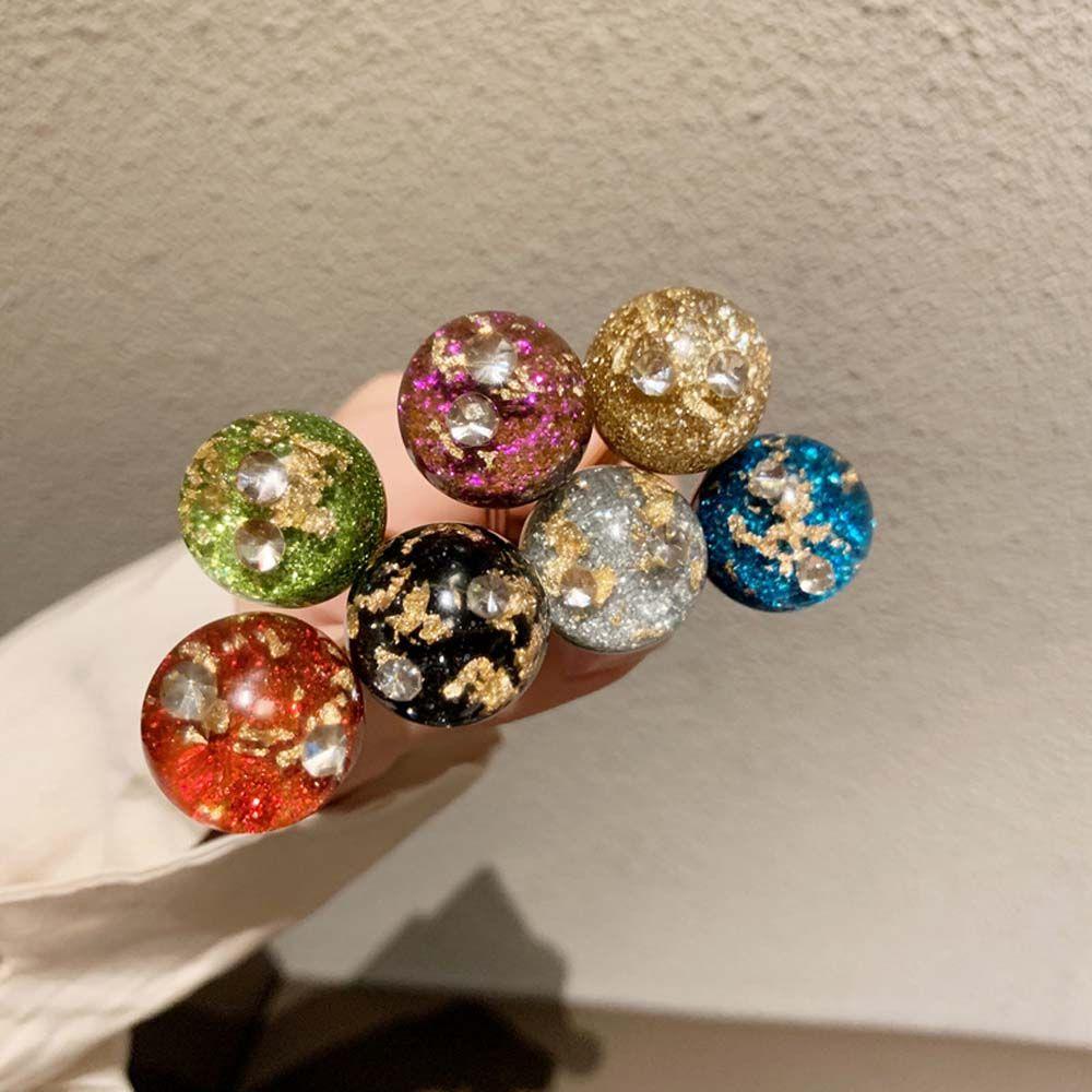 Vintage 1PC Japan Gold Foil Women Metal Hair Clasp Hair Accessories Hairpin Hair Stick