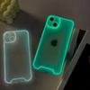 Светящийся чехол для телефона подходит для iPhone 15PRO. Светящийся 14 Флуоресцентный Чехол для Телефона 13 Креативная Защитная Крышка
