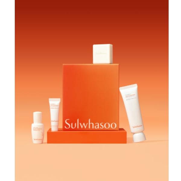 [Набор ограниченного выпуска] Sulwhasoo Sangbaek Tone-Up Sun Cream (50 мл / 1,69 жидких унций, SPF50+ / PA++++)