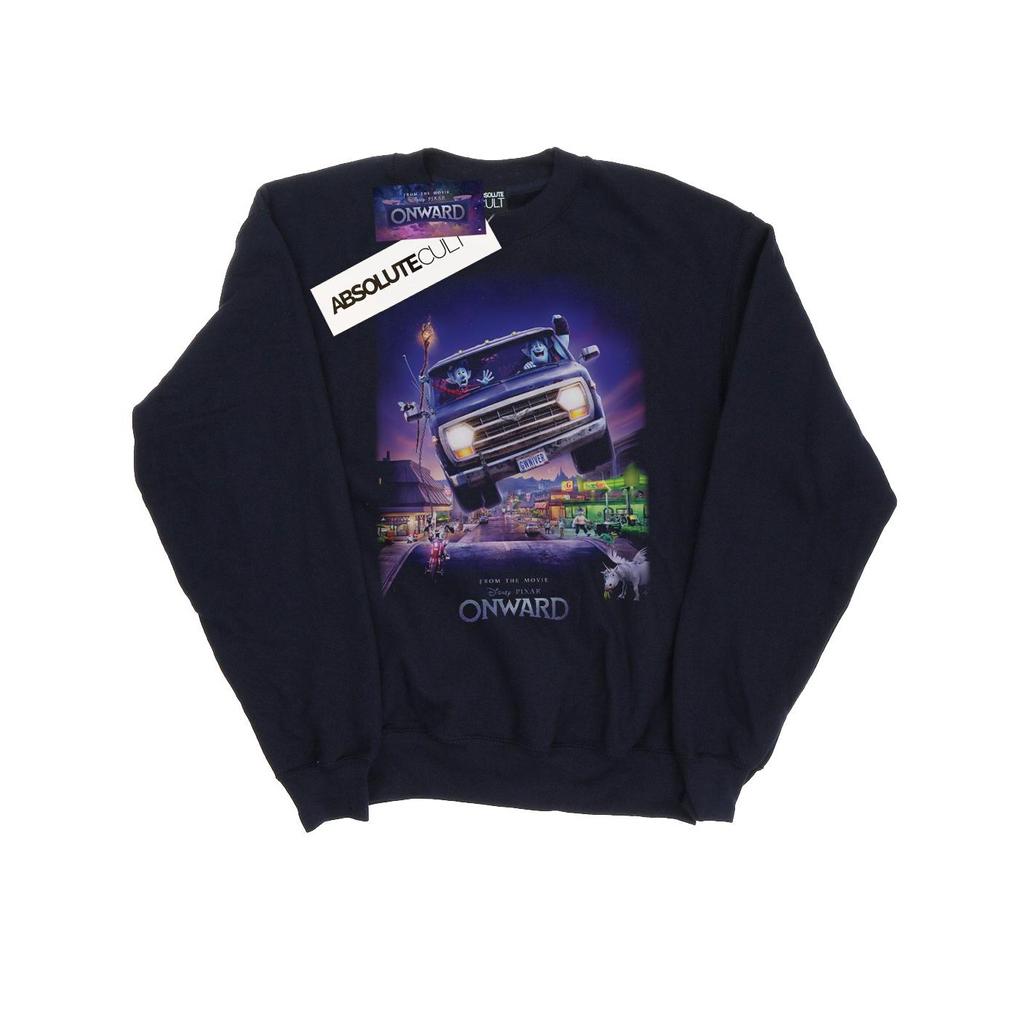 Disney Mens Onward Gwniver Poster Sweatshirt