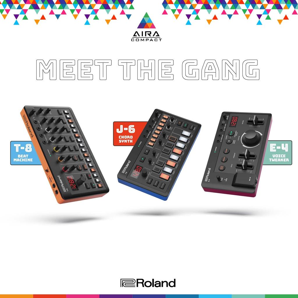 Roland AIRA Компактный АККОРДОВЫЙ СИНТЕЗАТОР Roland J-6