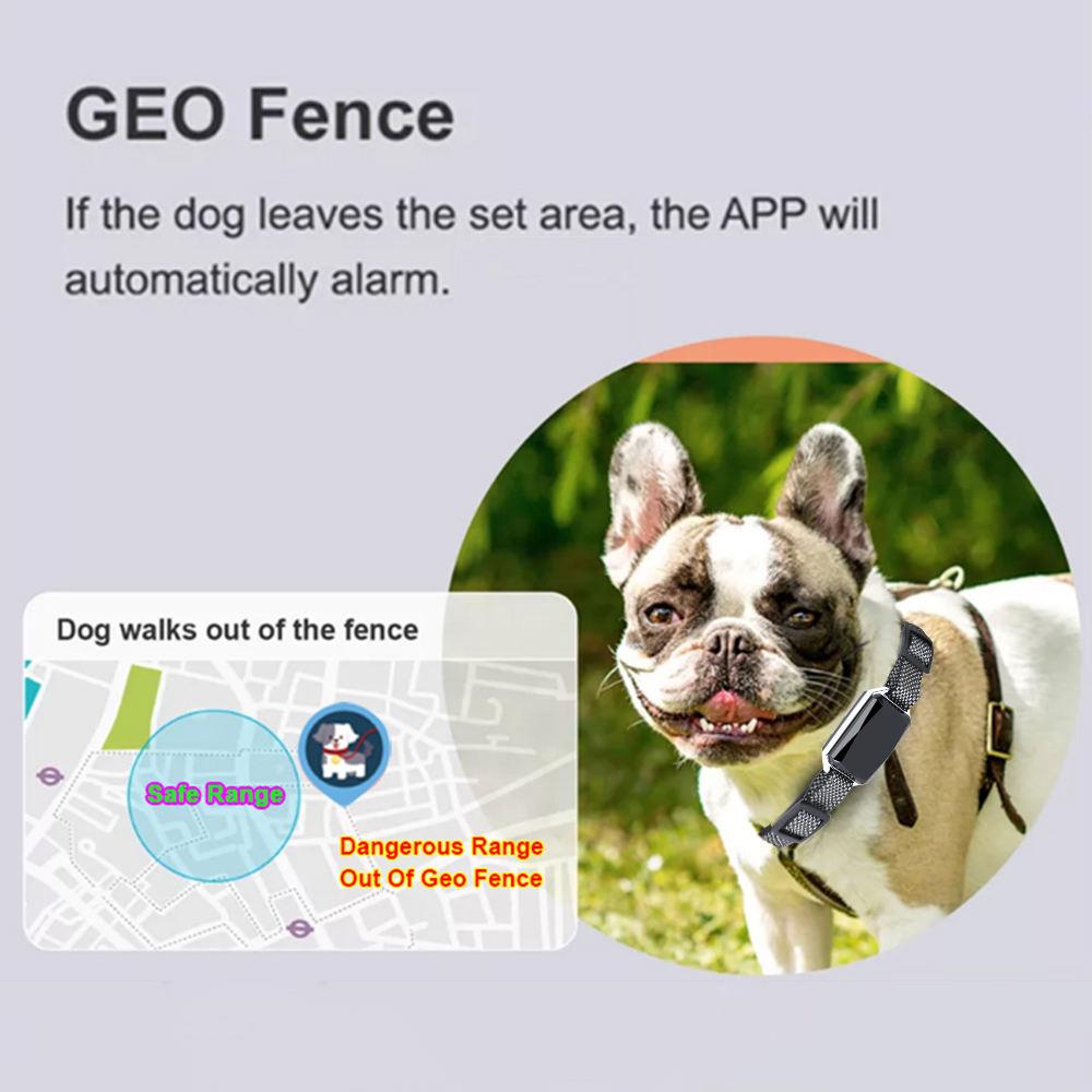 Smart 4G Mini GPS Pet Collar for Dogs-Anti-Lost Two-way Calling BeiDou Navigation IP67 Waterproof Real-Time Tracking 24/7