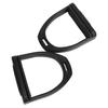 2pcs Wear Resistant Non-slip Rubber Pad Stirrups Plastic Horse Riding Stirrups  Horse Riding