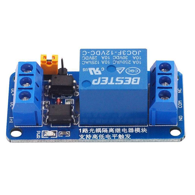 3.3V 5V 12V 24V 1 Channel Relay Module High And Low Level Trigger Relay Board