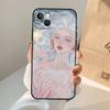 Милый и Красивый Девочка Цветная Картина Чехол для Телефона Для iPhone 17 Air 16 15 13 11 12 14 Pro Max 13 12 mini 15 16 Plus 16e Чехол Coque