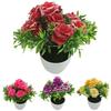 1Pc Potted Artificial Flower Stage Garden Wedding Home Party Decoration Props
