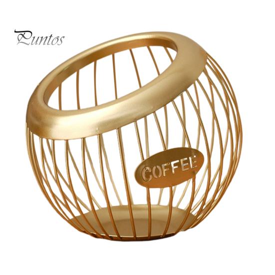 Держатель для чашки K для прилавка. Металлическая корзина для хранения капсул для кофе. Большой вместительный органайзер для чашек K для Keurig Nespresso Vertuo. Органайзер для кофейной станции. Чайный пакетик.