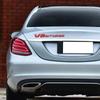 1Pcs Car Trunk 3D Sticker Sideways Sticker Car Hood Sticker For Mercedes-Benzs V8 BITURBO CLK CLA Class CES SLK GLK SLS CLG GLE GLC GLB