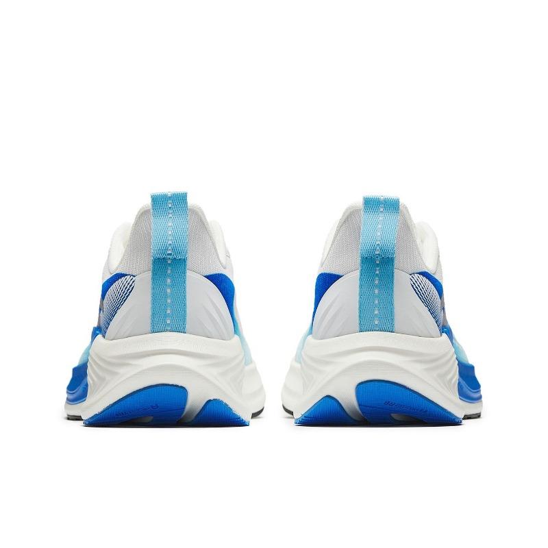 Anta Hydrogen Run Cool men low-top fabric running shoes white-blue-silver 912625514-1