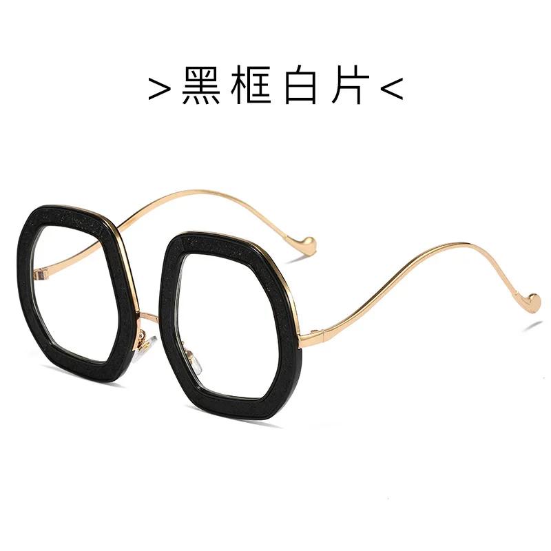 Солнцезащитные очки с большой оправой Кристальные Женские Охлаждающие Дизайнерские Женские Роскошные Очки От Солнца Femme Очки От Солнца Мужские