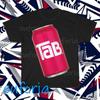 Новая футболка TAB Логотип компании Cola Забавная Размеры от S до 5XL