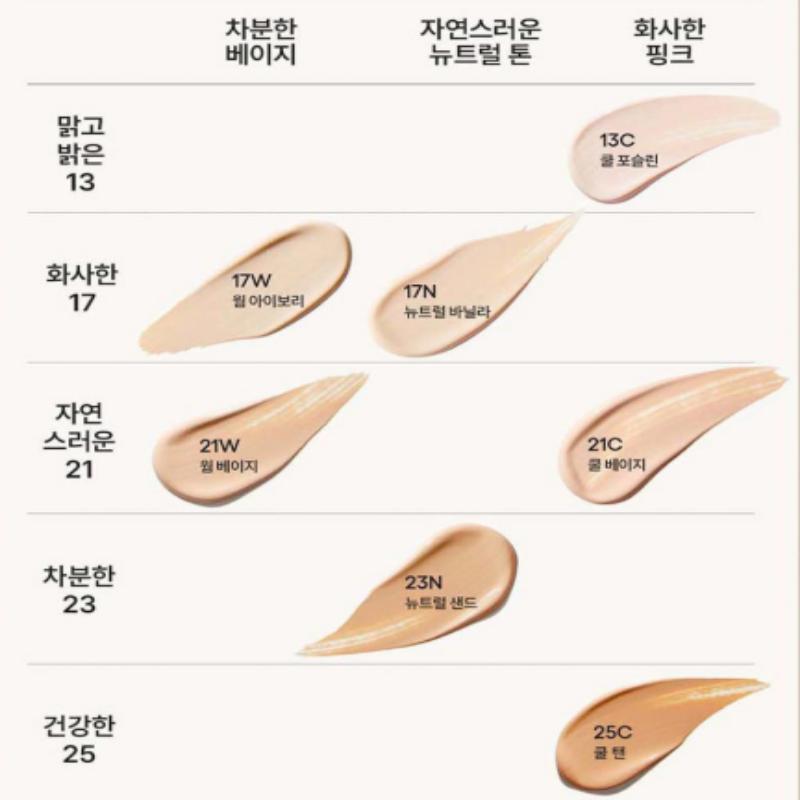 LANEIGE Neo Cushion Матирующий тональный крем Двойной набор (Основной 15г + Сменный 15г)