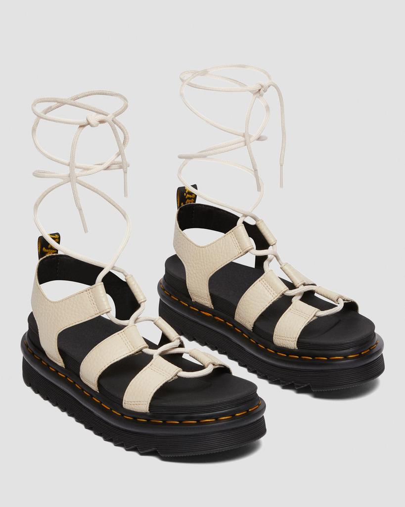 Sandals Dr. Martens Beige Milled Nappa Nartilla