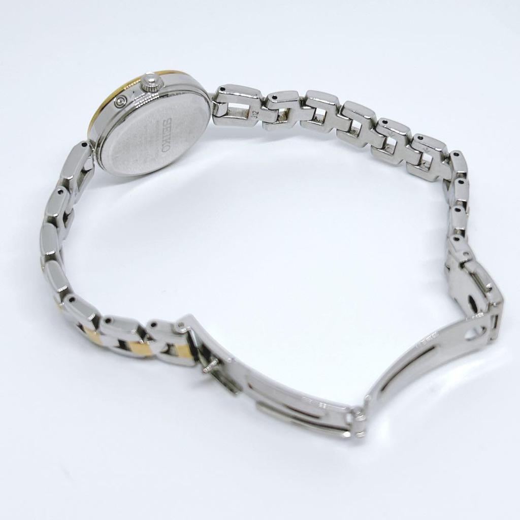 [Б/У] SEIKO TISSE Радиоуправляемые Солнечные Часы, Текущая Модель, Золотые с Розовым Циферблатом