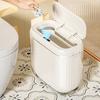 Kitchen Trash Can Sensor Wave Hand And Open Waterproof Sensor Trash Can Bathroom Size Is Appropriate