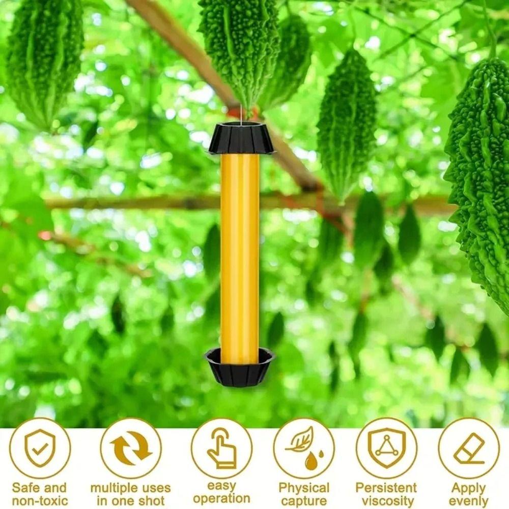 1Pcs Durable Pest Control Adhesive Stick Super Sticky 25cm Insect Sticky Trap Plastic Fly Paste Stick Home Outdoor