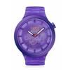 Swatch PURPLE JOY SB05V103 Purple Wristwatch,