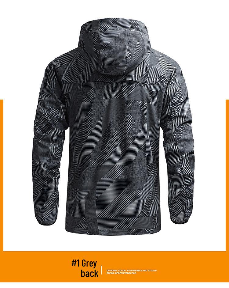 Мужская ветровка с быстрой сушкой для весенне-осенних outdoor-видов спорта