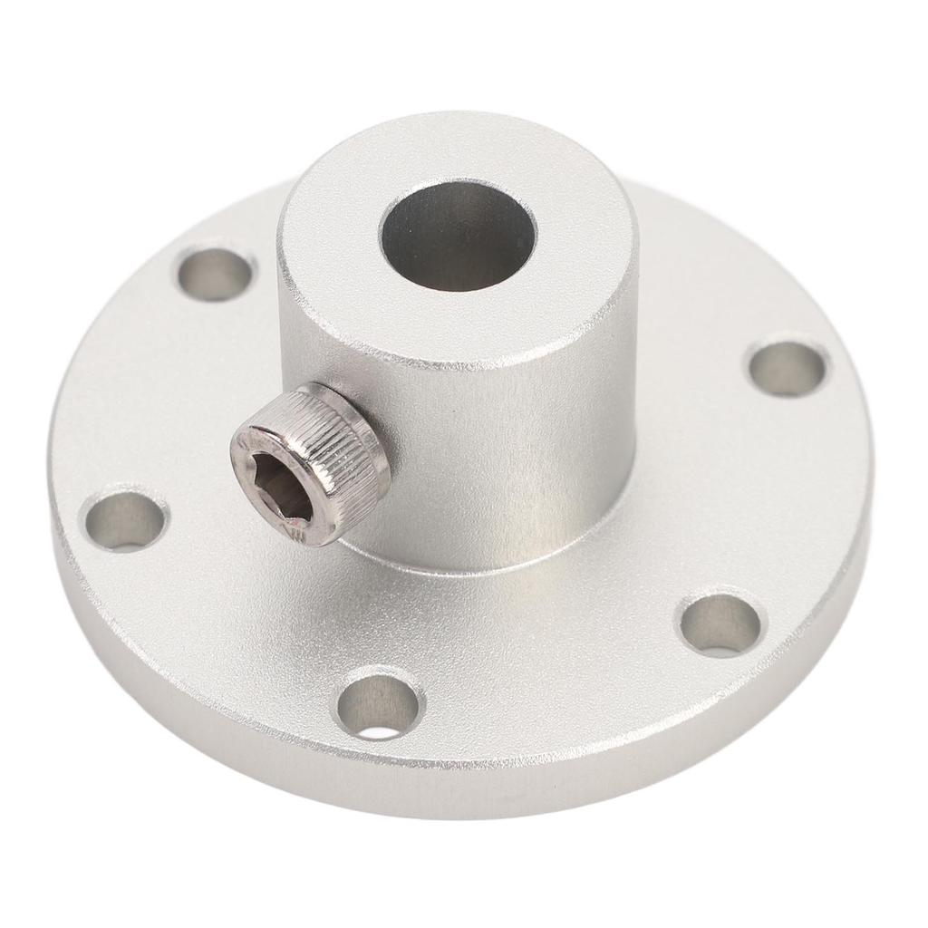 Flange Shaft Coupling 10mm Aluminum Stable Connection Hub Mounting Shaft Coupling for 14041 Wheels
