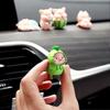 5 Pcs Mini Piggy Figures Cute Car Dashboard Ornaments For Car Garden Cake Decoration,a - DD