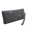 Women's Fashion Heart Long Leather Wristlet WalletLarge Capacity Multi Card Wallet Zipper Clutch Purse
