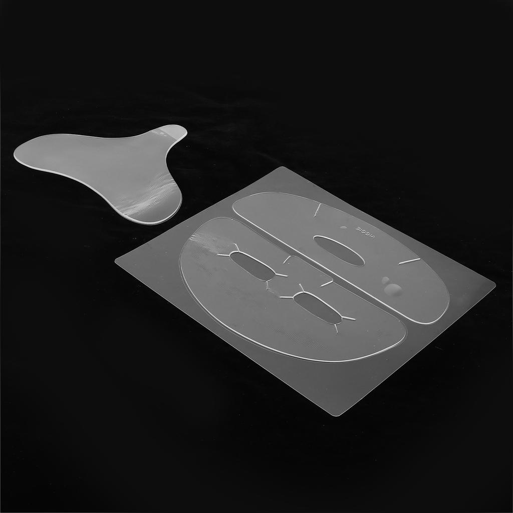 Набор подушечек для лица и груди против морщин, для удаления мелких морщин, многоразовые силиконовые патчи для лица и груди