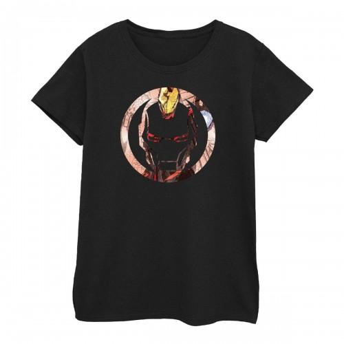 Iron Man Womens/Ladies Montage Cotton T-Shirt