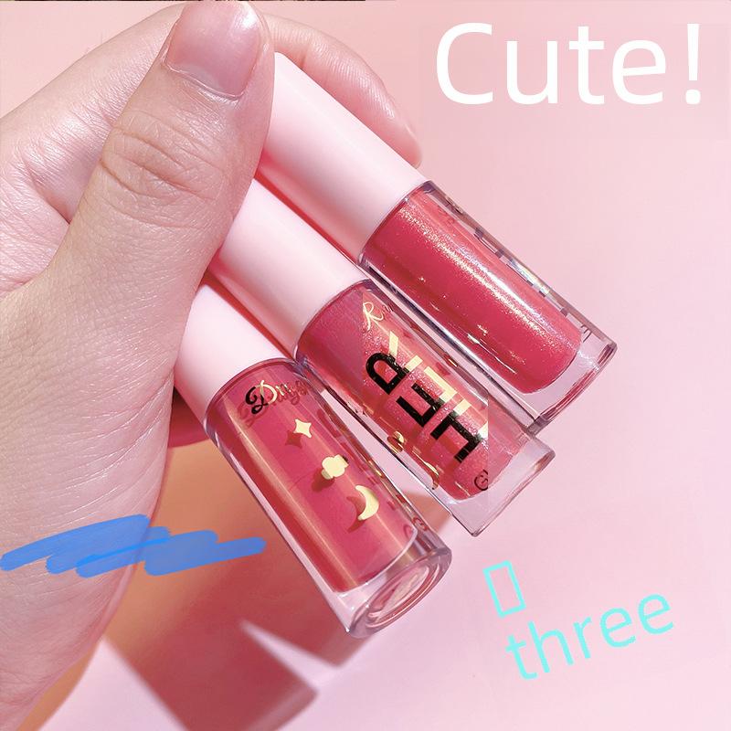 Блеск для губ, увлажняющий и питательный желейный блеск, стойкая глазурь для губ, придающая им пухлый, глянцевый вид