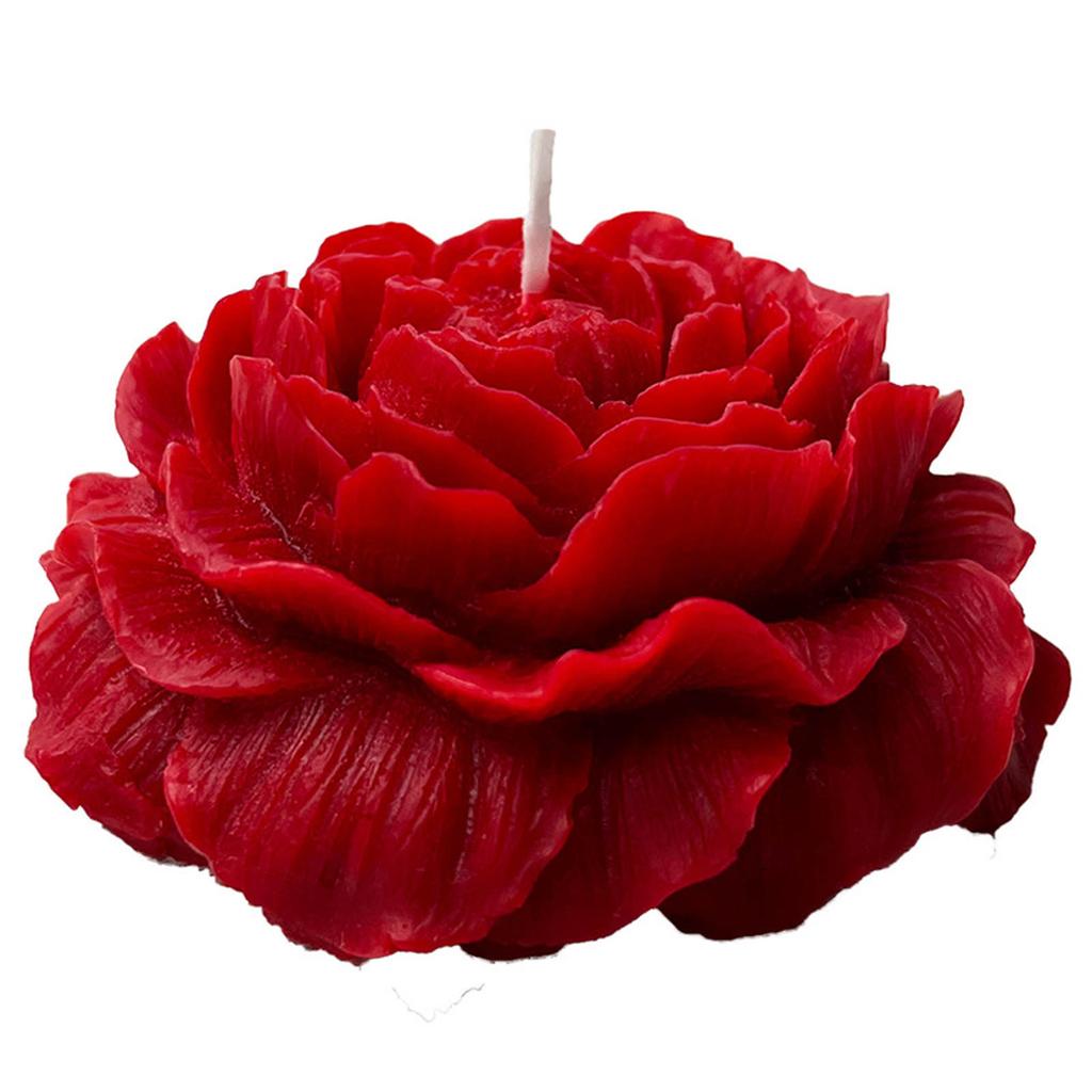 Формы для мыла в форме пиона, 3D-форма для мыла с цветком, силиконовая форма для свечей ручной работы, украшения для торта из шоколада из эпоксидной смолы