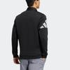 Adidas Essentials Hybrid Jacket With Embroidered Logo And Zip Closure Men Outerwear Black HG8295
