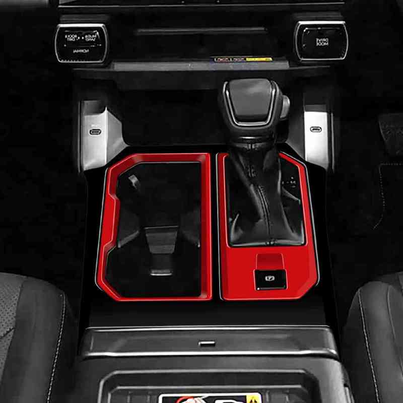Car Interior Accessories For Toyota RAV4 2026 RHD Gear Shift Panel Frame Trim Sticker Car Gear Shift Panel