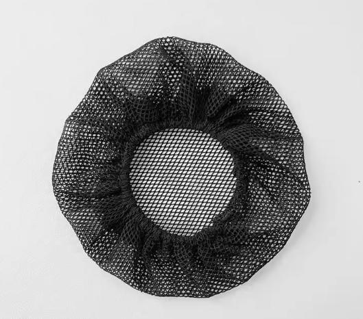 Head Flower Hair Net With Increased Encryption, Coarse Mesh, Elastic Mesh Bag, Headband, 2pc