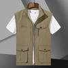 Мужские жилеты, куртки, жилеты, летние спортивные многокарманные Techwear Jaqueta Masculina для скалолазания, пешего туризма, работы, рыбалки, без рукавов