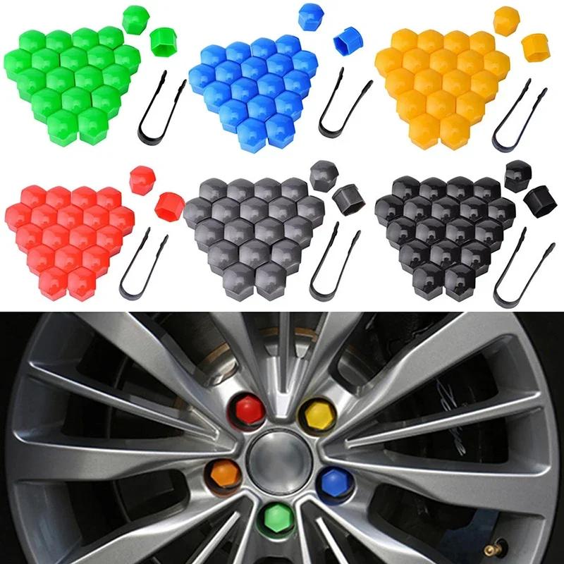 20 шт./компл. колпачки для гаек колес автомобиля, антикоррозийные колпачки для винтов автомобильных шин, колпачки для болтов гаек автомобильных шин, крышка винта ступицы, автомобильные аксессуары 17/19/21 мм