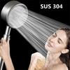 SUS 304 Нержавеющая сталь Ручной душ высокого давления для ванной комнаты