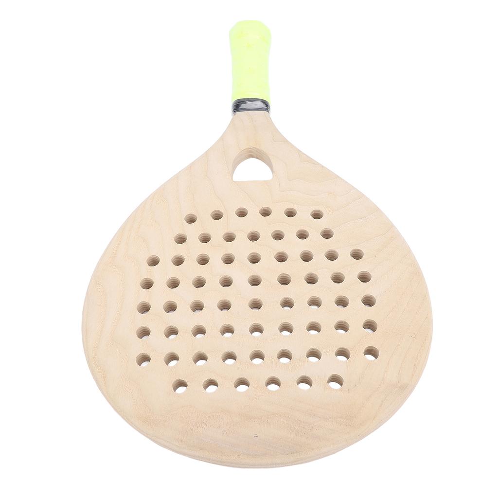 Beach Tennis Paddle Lightweight Wooden Beach Tennis Racket Better Control Anti Slip